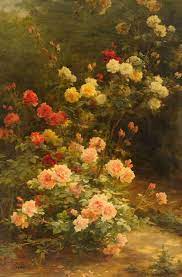 Things Of Beauty I Like To See Gustave Bienvetu Ca 1875 1914 Roses Oil On Aesthetic Art Renaissance Art Paintings Ethereal Art