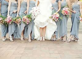 Parisian Chic Wedding Image 112936 Wed Society Bridesmaid Slate Blue Bridesmaid Dresses Wedding