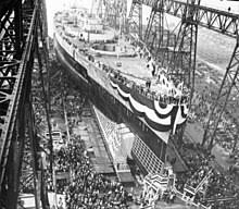 The uss washington was an american battleship launched in 1940; Uss Washington Bb 56 Wikipedia