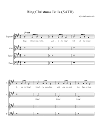 Ring Christmas Bells Ring Christmas Bells Satb Sheet Music For Bass Solo Musescore Com