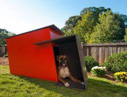 Dog House That Provides Plenty Of Shade Love It Dog Friendly Garden Japanese Garden Design Garden Design