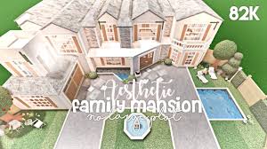 Maybe you would like to learn more about one of these? Aesthetic Family Mansion No Large Plot Bloxburg Build Youtube