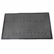 Fabric or 100% rubber backed mats sure to thoroughly clean the floor using the degreaser mixture and allow to dry before burnishing or applying a. Large Size Rubber Floor Mats For Kitchen Bar New Indoor Outdoor Commercial Heavy Duty Floor Mat 59 X 35 Inches Kitchen Rug Walmart Com Walmart Com