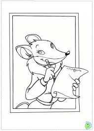 Printable coloring page 4 · geronimo stilton printable activities for kids. Geronimo Stilton Coloring Page Dinokids Org