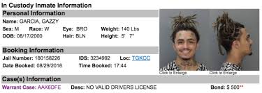 In november, lil loaded turned himself into dallas county jail after a warrant went out for his arrest in a murder case. Lil Pump Arrested In Miami Over Invalid Driver S License Complex