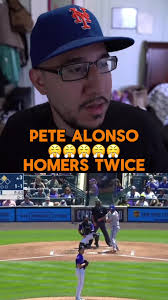 Pete Alonso Homers Twice 😤 #aychlife #mets #thoughts #rockies #lgm #alonso  #soto #mlb #highlights #baseball