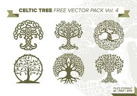 1000 celtic tree of life clipart free images in ai, svg, eps or cdr. Celtic Tree Free Vector Pack Vol 4 Free Vectors Ui Download
