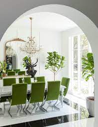 How much space is needed for a dining table and chairs? 7 Summer Ready Luxury Dining Rooms To Inspire You