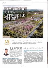 Kcc development (m) sdn bhd. Mb World Group Building Communities For The Future Mb World