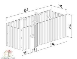 11,7 m², 360 x 512 cm, ohne behandlung. Carport Karl 4 Www Gartenhaus Online De