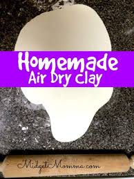 How to make homemade air dry clay. How To Make Air Dry Clay At Home Easy Air Dry Clay Recipe