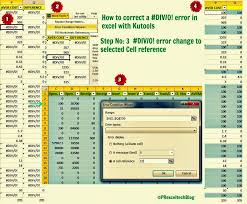 Pr Excel Tech Blog How To Correct A Div 0 Error In Excel With Kutools Excel Learning Microsoft Correction