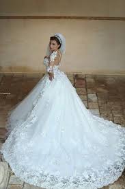Breathtaking Wedding Dress With Lace Long Sleeves And It S Backless Bridal Princess Wedding Dress Wedding Dress Train Long Train Wedding Dress Wedding Dresses