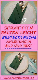 Servietten Falten Anleitung Bestecktasche Servietten Falten Bestecktasche Servietten Falten Weihnachten Servietten Falten Anleitung