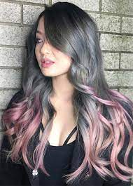 85 Silver Hair Color Ideas And Tips For Dyeing Maintaining Your Grey Hair Fashionisers C Hair Color Highlights Pink Ombre Hair Silver Grey Hair