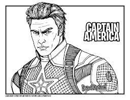 Captain america easy avengers coloring pages. How To Draw Captain America Avengers Endgame Drawing Tutorial Draw It Too