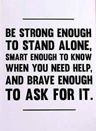 It's a daily struggle with one daunting challenge after another. Amazon Com Be Strong Enough To Stand Alone Poster Print Inspirational Print Motivational Quotes Office Art Cubicle Picture Home Wall Decor Unframed Handmade