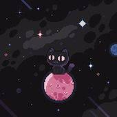 Cute Cat 8 Bits Gif Pixel Art Pixel Art Design Pixel Art Landscape
