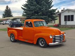 Image result for Orange 1951 Truck