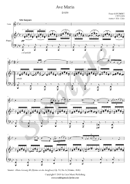 Listen to a maiden's prayer! Schubert Ave Maria Sheet Music Weddingmusic2print
