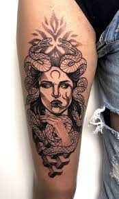 100 Beautiful Medusa Tattoos You Ll Need To See Tattoo Me Now Sleeve Tattoos For Women Best Sleeve Tattoos Leg Tattoos Women