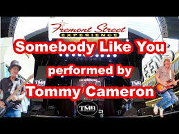 Somebody Like You performed by Tommy Cameron