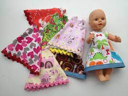 Lish Dorset Project Fast Diy Doll Dress For Small Dolls Baby Doll Clothes Sewing Doll Clothes Doll Dresses Diy
