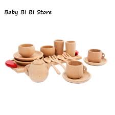 Birthday parties should be fun for all ages. 1set Wooden Tableware Tools Tea Pot Tea Cup Teatime Party Play Toy Dollhouse Miniature Kitchen Tableware Accessories For Kid Toy Aliexpress