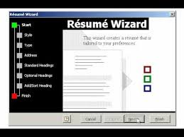 Resume wizard in word 2007 free download resume. Creating A Resume Using The Wizard In Microsoft Word Youtube