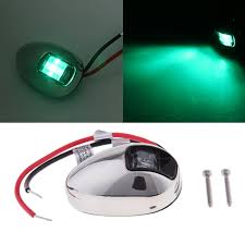 Boat Navigation Led Light 12v Stainless Steel Housing Light Green Sailing Signal Light Bow Light Ip67 Boat Accessories Marine Marine Hardware Aliexpress