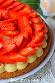 Tarte Aux Fraises Sur Sable Breton Aux Delices Du Palais Tarte Aux Fraises Tartes Aux Fraises Recette Tarte Aux Fraises