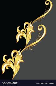 High Resolution Black And Gold Art Deco Background An Abstract Gold Pattern Vector Image On Vectorstock Gold And Black Background Gold Pattern Art Deco Design Graphics