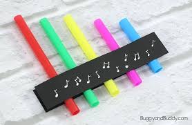 Explore Sound With A Homemade Straw Pan Flute Homemade Musical Instruments Pan Flute Instrument Craft