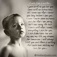 Mother Son Quotes And Sayings My Son Quotes Son Quotes Mother Quotes