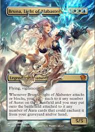 Bruna Light Of Alabaster Proxy Magic The Gathering Cards Mtg Altered Art Magic The Gathering