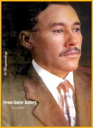 Everybody meet Lugo Sanchez. He was born in Notajuarez, Mexico to Notalug,  SANCHEZ and Maria Unoez. He was known as the first Creole super, sike! This  is actually Firmin Walter GUILLORY born