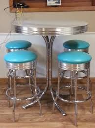 50s Style Bistro Set 225 Craigslist Vintage Table Setting Vintage Table Bistro Set
