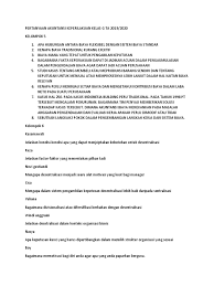 Maybe you would like to learn more about one of these? Pertanyaan Akuntansi Keperilakuan Kelas G Ta 2019