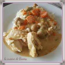 Blanquette De Dinde Legere Cook In Ou I Cook In Blanquette De Dinde Blanquette De Dinde Facile Recette Blanquette De Dinde