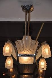 Muller Freres Luneville Chandelier Art Deco Appliques Murales Art Deco Art Deco Lustre Art Deco