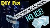 How to reset ice maker for samsung refrigerator (french door). Samsung Fridge Fastest How To Lock Unlock Ice Water Dispenser Youtube