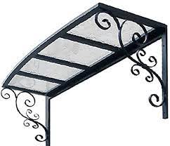 Amazon Com Beauty Mark 55 Inch Wide Aluminum Polycarbonate Providence Window Door Awning 12 By 36 Inch Door Awnings House Window Design Wrought Iron Awning
