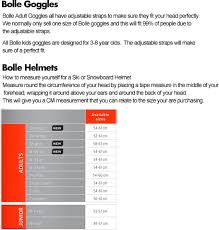 70 Abiding Bolle Helmet Size Chart