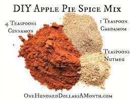 Diy Apple Pie Spice Mix Apple Pie Recipe One Hundred Dollars A Month Spice Recipes Spice Mixes Spice Mix Recipes