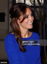 Catherine, Duchess of Cambridge presents an award to Sian Connolly as...  News Photo