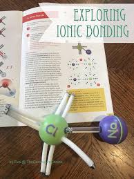 Exploring Ionic Bonding With Home Science Tools Ionic Bonding High School Science Activities Science Tools
