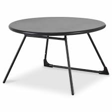 Table Basse De Jardin Nova En Metal Noire O70 Cm Castorama Tabledejardin Table Basse Jardin Table Basse Table A Manger Metal