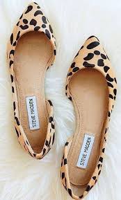 Black And White Leopard Print Shoes Leopard Print Flat Shoes These Will Look Great With Black Jeans And A White Button Down Shirt Or Red C Leopard Print Shoes Flats Beautiful Shoes Me Too Shoes