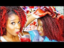 Kool aid is a great way to dye hair without doing anything permanent. I Made Real Hair Dye From Kool Aid Not Clickbait Video Black Hair Information