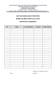 Check spelling or type a new query. Doc Daftar Hadir Satria Pradana Academia Edu